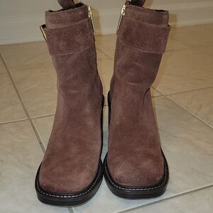 Chocolate Brown Vince Camuto Bembonie Bootie
